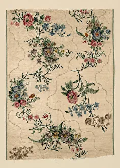 Paneldach, Spitalfields, 1750er Jahre. Ersteller unbekannt