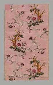 British Art Heritage Drucke: Panel, Spitalfields, Mid-1740s. Creator: Unknown