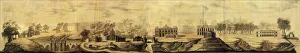 Classicism Fine Art Images Drucke: Panoramic view of Tsaritsyno (Design)