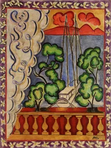 Drucke von Papeete - Tahiti (Fenster in Tahiti), 1935. Im Bestand des Musée Matisse, Nice Henri Matisse Drucke: Papeete - Tahiti (Fenster in Tahiti), 1935. Künstler: Matisse, Henri (1869-1954)