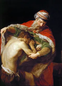 Prodigal Son Painting Drucke: The Parable of the prodigal Son