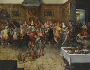 Flanders Fine Art Images Drucke: The Parable of the Wedding Feast
