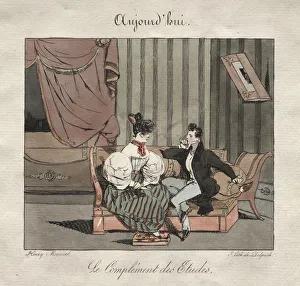 Parisian Street Scenes Drucke: Parisian Occasions: The Complement of the Students