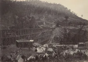 In den Rocky Mountains, Raccoon Range, Whiteside Nr. 1 (um die Jahrhunderte 1860). Ersteller: George N. Barnard