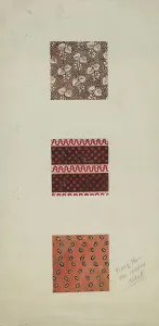Patchwork from Spread (Quilt), c. 1939. Creator: Inez McCombs