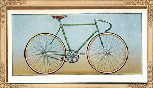 Transport In The 20th Century Drucke: Path Racing Bicycle, 1939