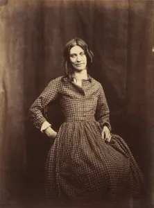 Albumen Silver Print Art Drucke: Patient, Surrey County Lunatic Asylum, 1850-58. Creator: Hugh Welch Diamond