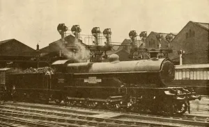 Black And White Train Images Drucke: The Patriot. Creator: Unknown