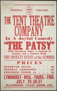 The Patsy, Hackensack, NJ, [193-]. Creator: Unknown