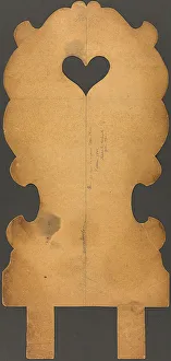 Rückenmuster für Sitzstuhl, 1825/75. Schöpfer unbekannt