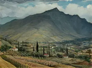 Heritage Art From Europe Drucke: Pays Basque, c1925. Creator: CRW Nevinson