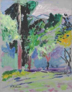 Drucke von Landschaft bei Collioure, um 1905-1906. Privatsammlung Henri Matisse Drucke: Landschaft bei Collioure, um 1905-1906. Schöpfer: Matisse, Henri (1869-1954)