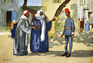 North African Heritage Images Drucke: The Peacemaker, 1908. Artist: Lance Thackeray