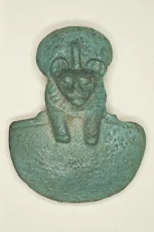 Brustamulett der Göttin Bastet Ägypten Dritter Zwischenzeit