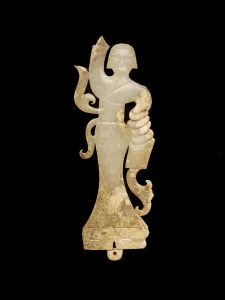 Im Stil einer weiblichen Tänzerin aus der Ost-Chinesischen Frühzeit (Ost-Zhou-Dynastie), 475-221 v. Chr