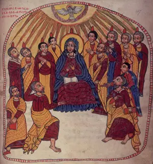 Christian Heritage Art Drucke: Pentecost, 1756? Creator: Unknown