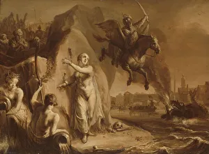 Perser und Andromeda. Allegorie der Befreiung der Niederlande durch Fürst Friedrich Heinrich, 164 Schöpfer: Pieter Symonsz Potter