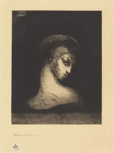 Odilon Redon Artwork Drucke: Perversite (Perversity), 1891. Creator: Odilon Redon