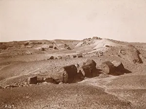 Im Petrigierten Wald (Allgemeiner Anblick im mittleren Park), um 1895 - 1897. Schöpfer: Vroman, A.C