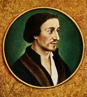 Protestant Reformation Leader Drucke: Philipp Melanchthon, (1933). Creator: Unknown