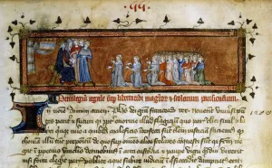 Medieval King Drucke: Philippe Auguste, mid-14th century