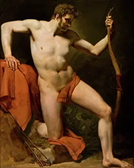 Neoclassicism Oil On Canvas Drucke: Philoctetes, 1807. Creator: Prud'hon