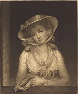 John Raphael Smith Artwork Drucke: Phoebe Hoppner, published 1784. Creator: John Raphael Smith