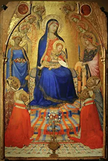 Kleine Majestät, um 1340. Ersteller: Lorenzetti, Ambrogio (um 1290-um 1348)