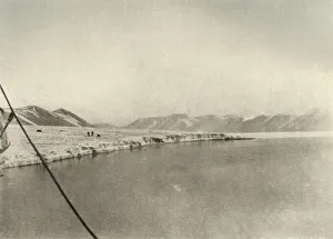 Farthest South Latitude Record Drucke: Picking Up the Western Party, c1908, (1909)