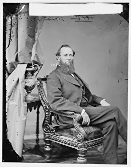 Historical Figure USA Drucke: Pierce, between 1860 and 1875. Creator: Unknown