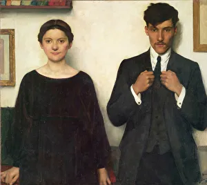 Bilder Datiert 2023 März: Pierre und Valentine, 1925. Schöpfer: Devambez, André Victor Édouard (1867-1943)