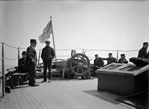 Vintage Aviation Drucke: Pilots awaiting their turn, c1903. Creator: Unknown