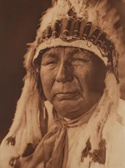 Edward Curtis Photography Drucke: Pipe-Stem - Oto, 1927. Creators: Unknown, Edward Sheriff Curtis