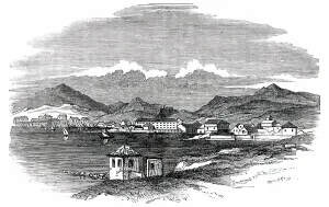 Nineteenth Century Landscape Photography Drucke: The Piraeus, at Athens, 1850. Creator: Unknown