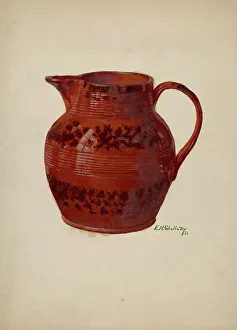 Pitcher, 1936. Creator: Eugene Shellady