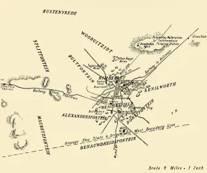 Plan of Kimberley and Environs, 1900. Creator: Unknown