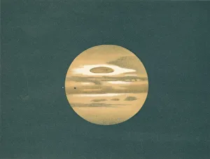 Solar System Images Drucke: Planeten - Fig. 1. Jupiter, c1902