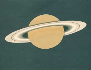 Planeten - Figur 2.Saturn, ca 1900
