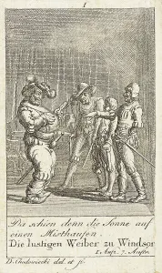 Platte 1 für Shakespeares Macbeth aus dem Jahr 1784. Schöpfer: Daniel Nikolaus Chodowiecki