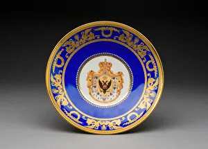 Platte, Sankt Peterburg, 1855/81 Künstler: Russische Kaiserporzellanmanufaktur