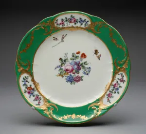 Platte, Sévres, 1765. Ersteller: Faktorie von Sévres in Porzellan