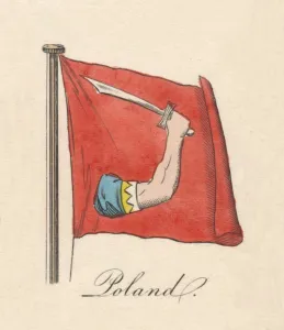 Polish Nationality Symbol Drucke: Poland, 1838