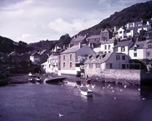 Drucke von Polperro, Cornwall, c1955 Polperro Drucke: Polperro, Cornwall, c1955. Ersteller: Arthur Charles Kirby Ware