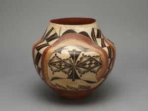 Farbenpolyrhytus-Schüssel, um 1880; Künstler unbekannt