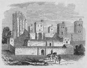 Wars Of Scottish Independence Drucke: Pontefract Castle, c1880
