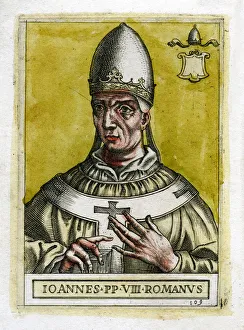 Catholicism History Drucke: Pope John VIII