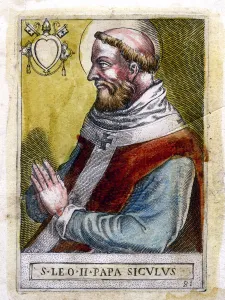 Heraldic Symbols Drucke: Pope Leo II