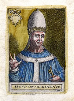 Roman Catholicism Images Drucke: Pope Leo V