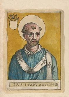 Ancient Christianity Drucke: Pope Pius I. Creator: Unknown