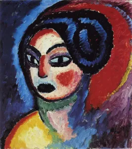 Prinzessin Turandot, 1912. Schöpfer: Javlensky, Alexej, von (1864-1941)